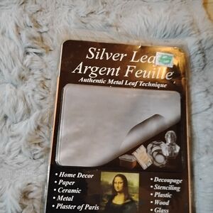 Mona Lisa Metal Crafting Leaf Sheets 5.5"5.5" New